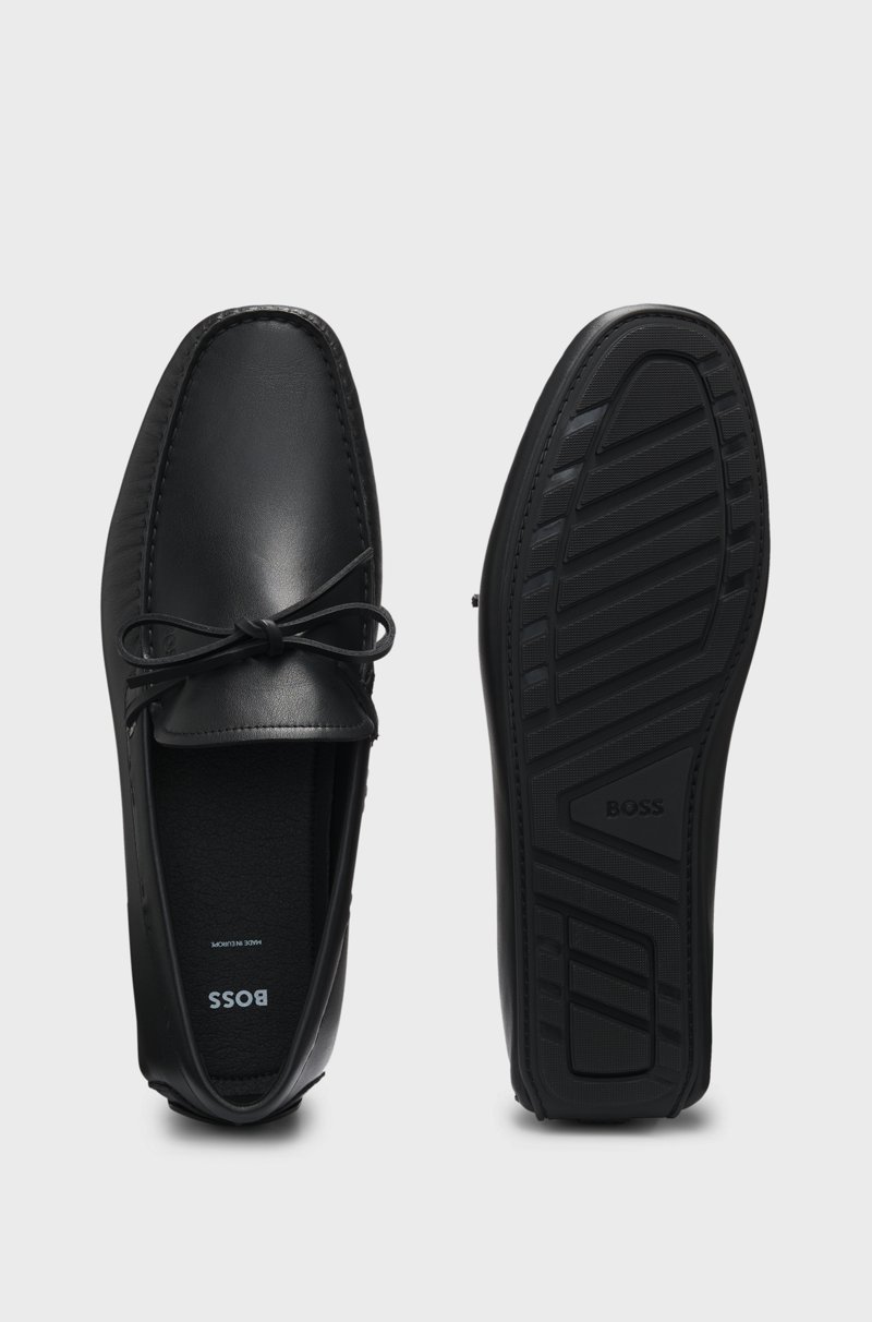 Hugo Boss Mocasines De Piel Con Suela De Estilo Driver