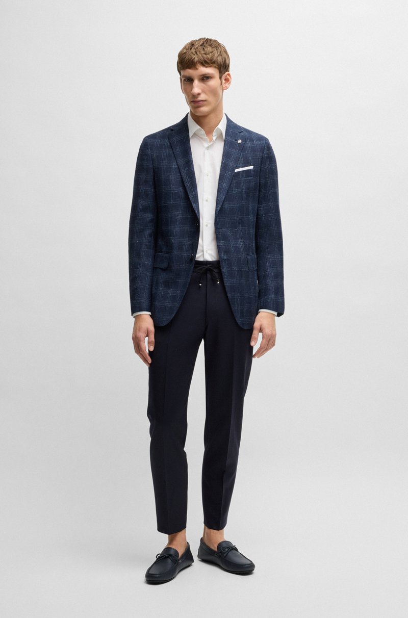 Hugo Boss Mocasines De Piel Granulada Con Suela Estilo Chófer