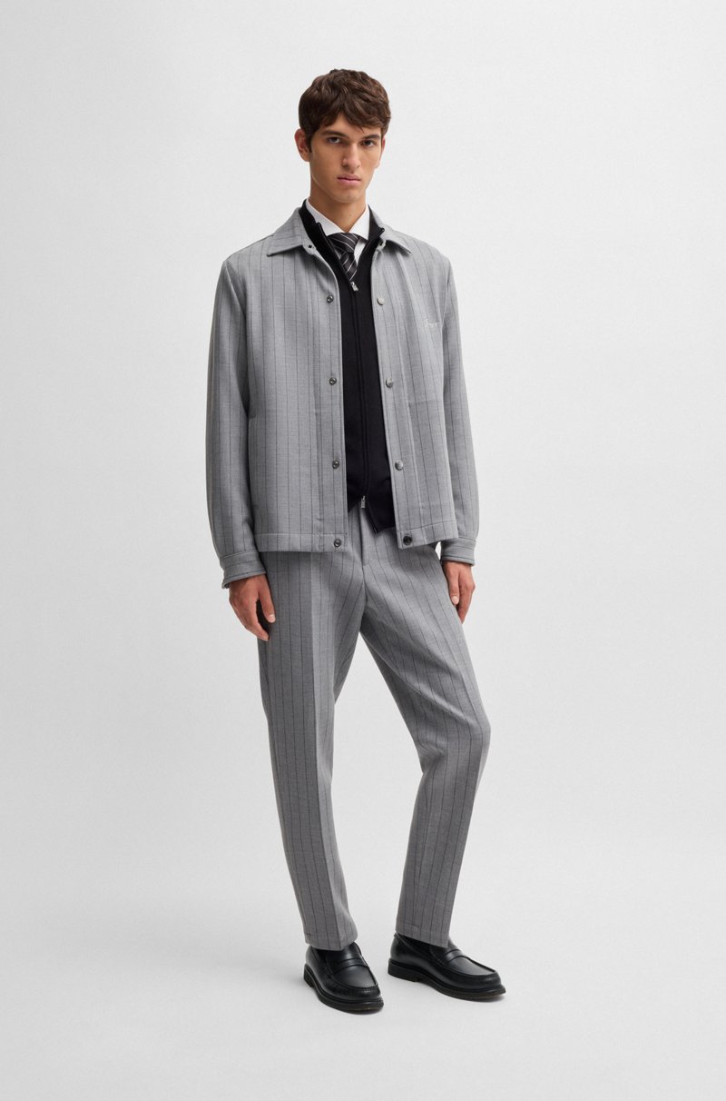 Hugo Boss Mocasines De Piel Pulida Con Suela De Crepé