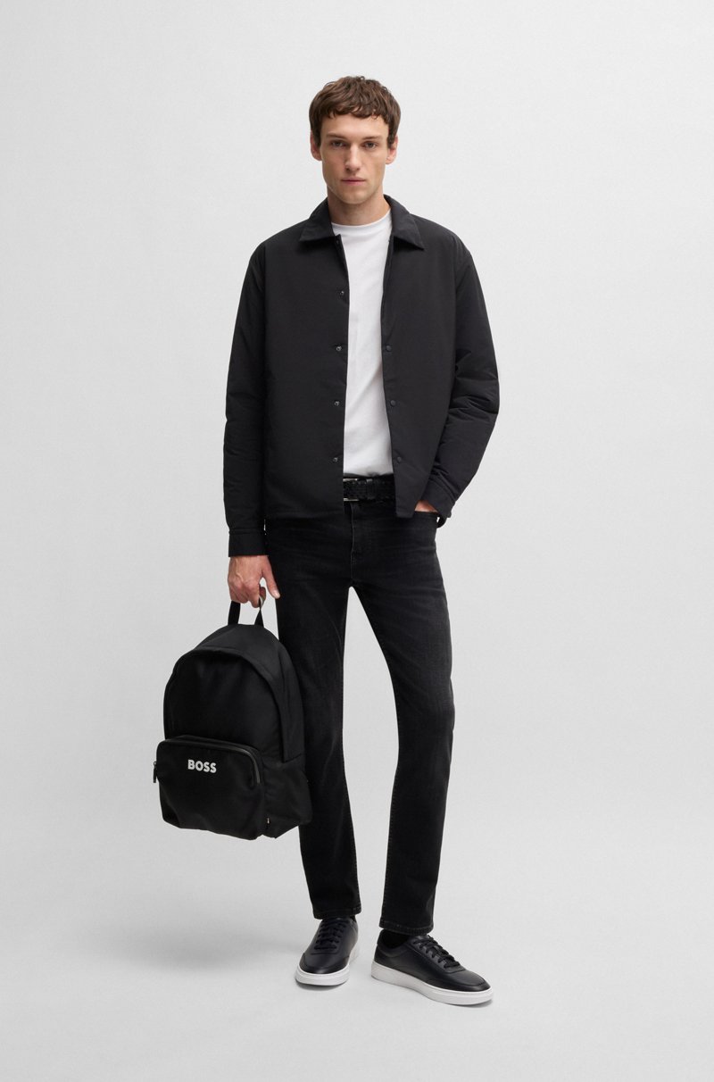 Hugo Boss Mochila Con Correa Ajustable Y Logo En Contraste