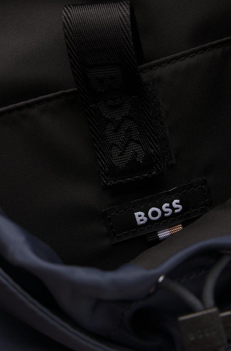 Hugo Boss Mochila Con Varios Bolsillos Y Monograma Double B