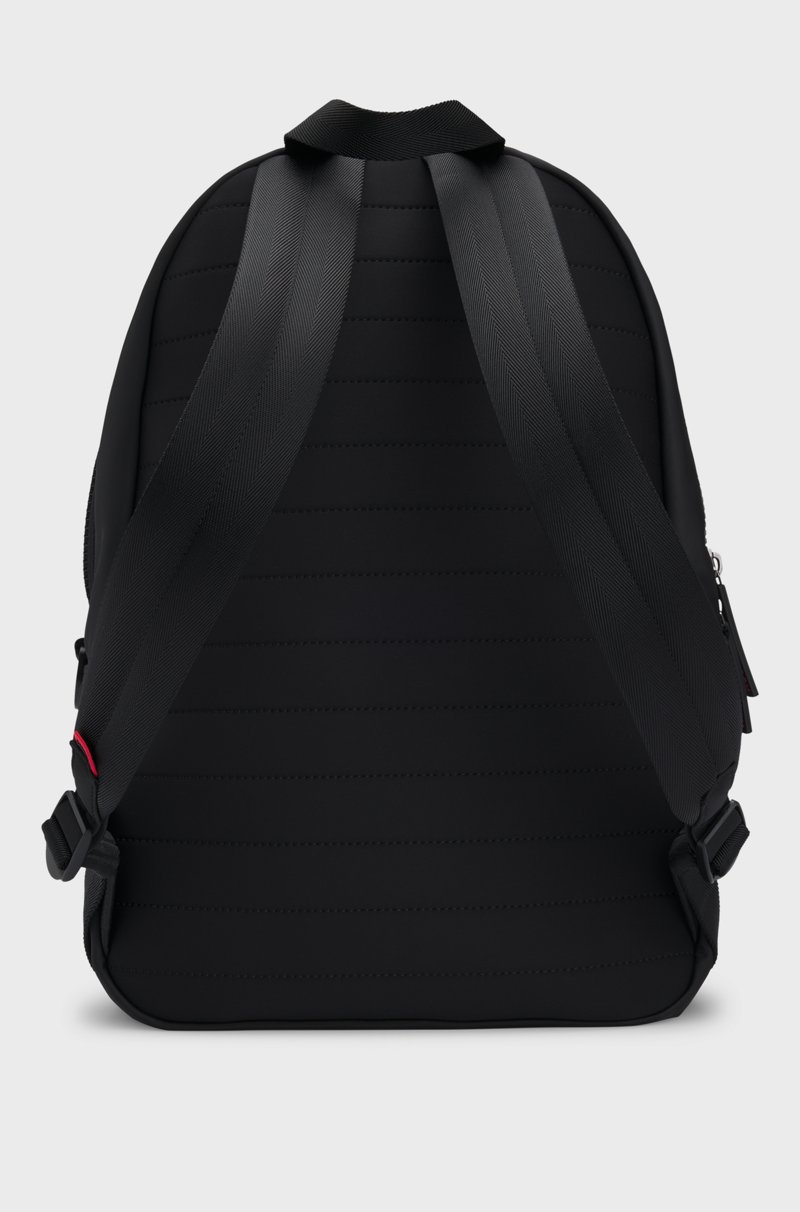Hugo Boss Mochila De Tejido Mate Con Etiqueta Con Logo Roja