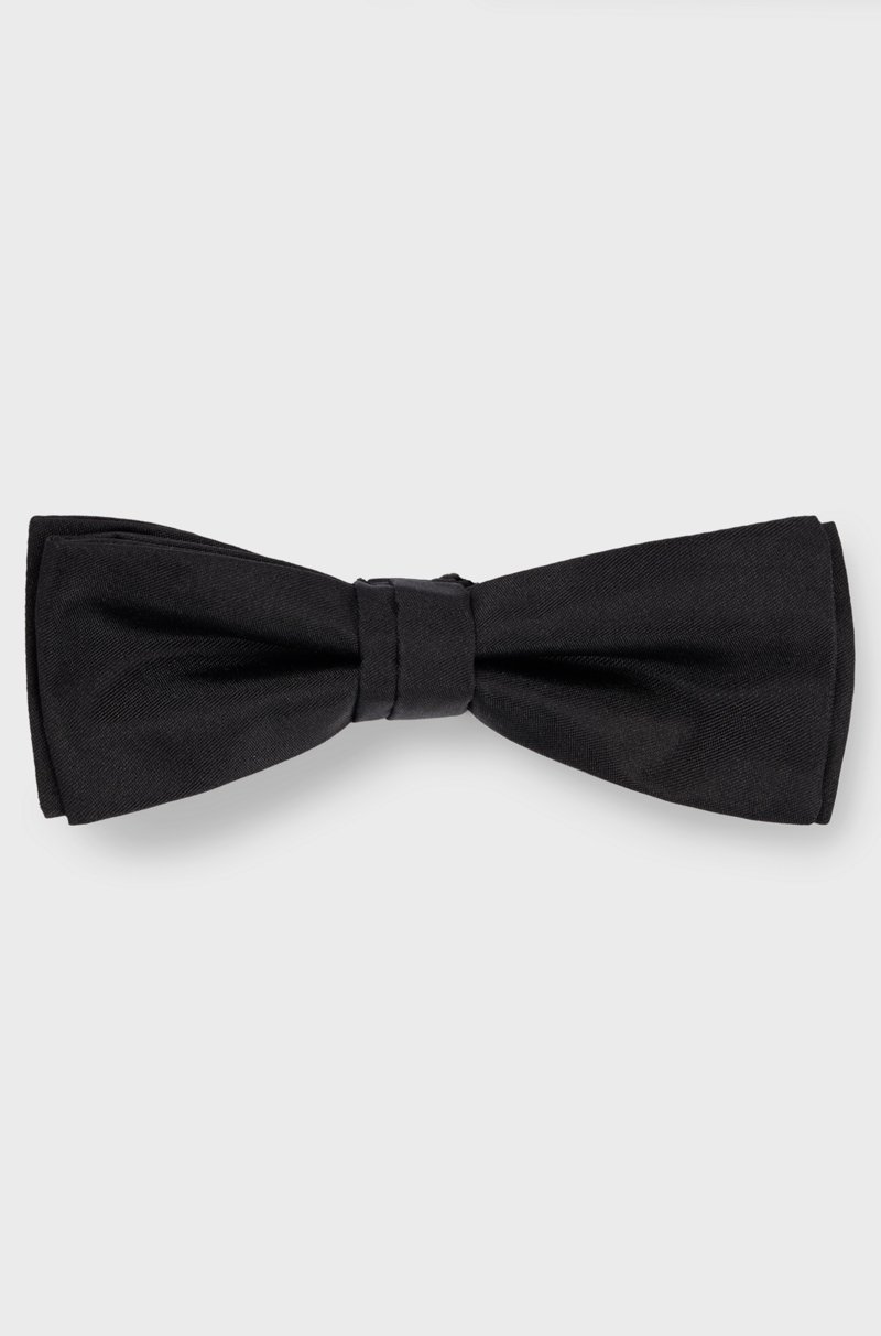 Hugo Boss Pajarita En Jacquard De Seda Confeccionada En Italia