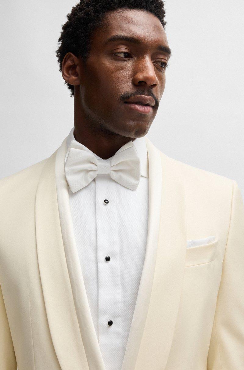 Hugo Boss Pajarita Preanudada Con Estructura En Jacquard