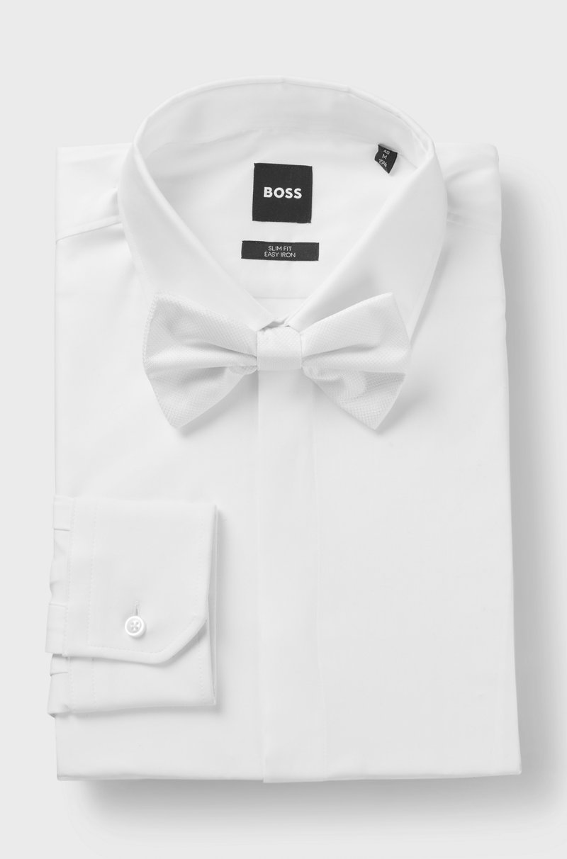 Hugo Boss Pajarita Preanudada Con Estructura En Jacquard