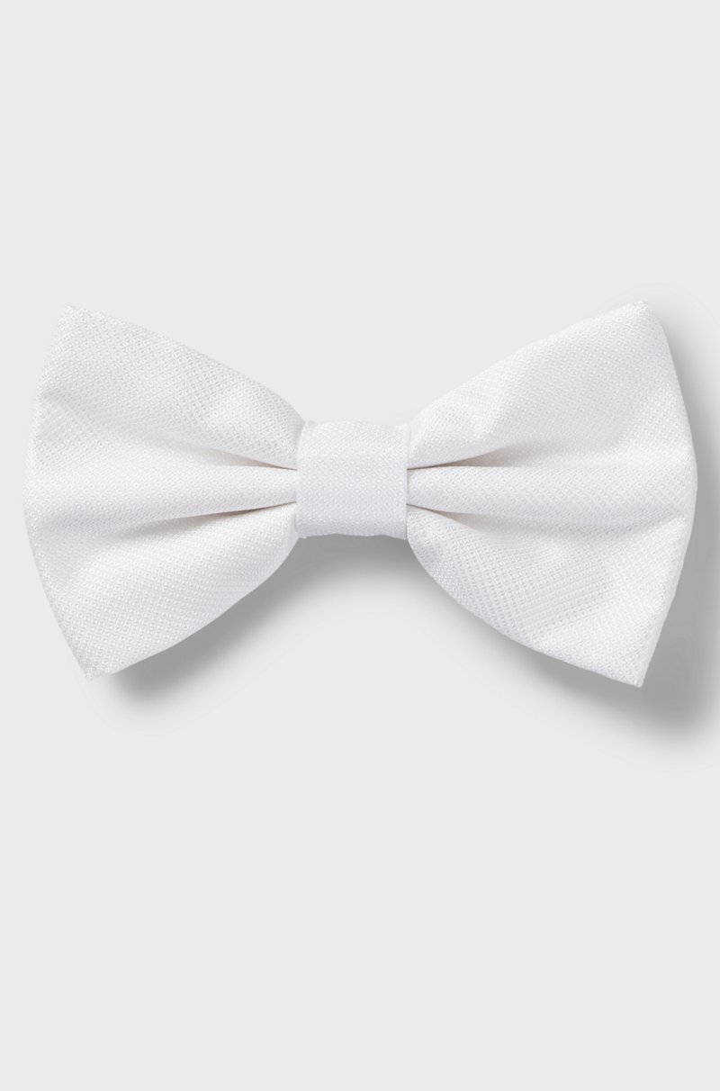 Hugo Boss Pajarita preanudada con estructura en jacquard