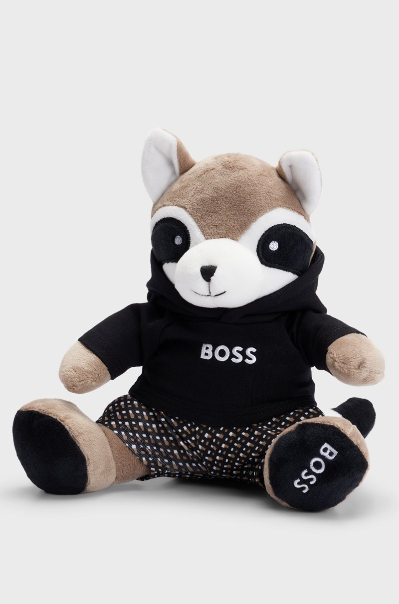 Hugo Boss Panda rojo de juguete para bebés en imitación de piel
