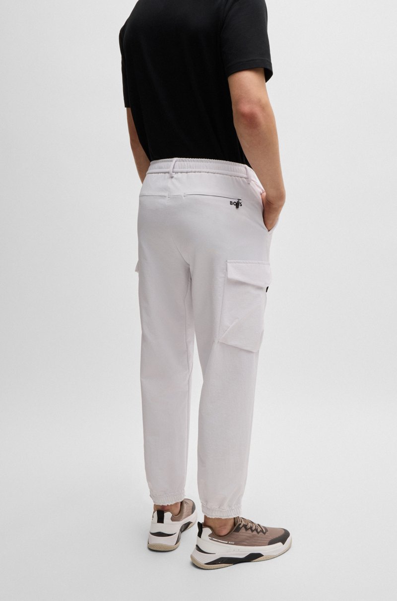 Hugo Boss Pantalones Cargo De Tejido Elástico Repelente Al Agua