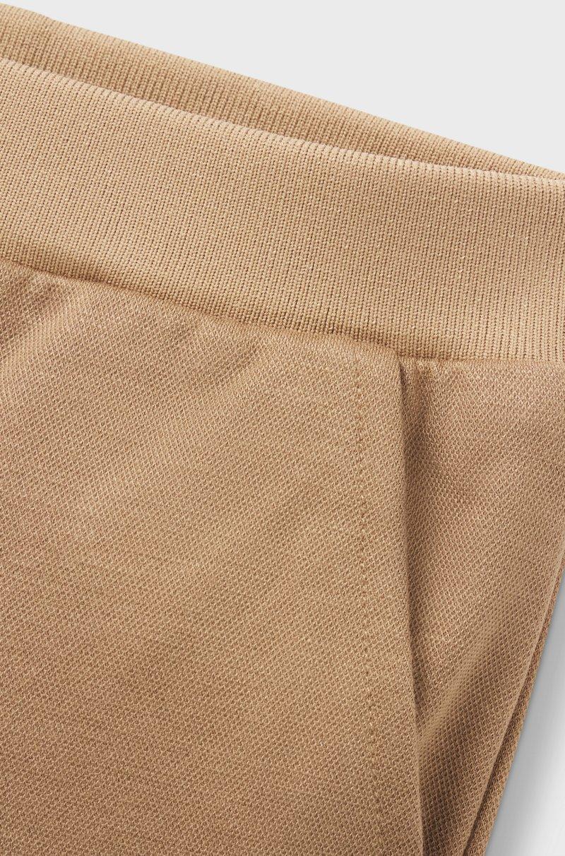 Hugo Boss Pantalones Cargo Para Niños En Piqué Elástico Con Etiqueta Con Logo