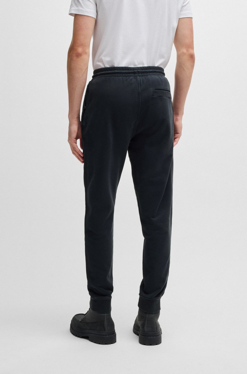 Hugo Boss Pantalones De Chándal De Algodón Aterciopelado Con Detalle De Logo