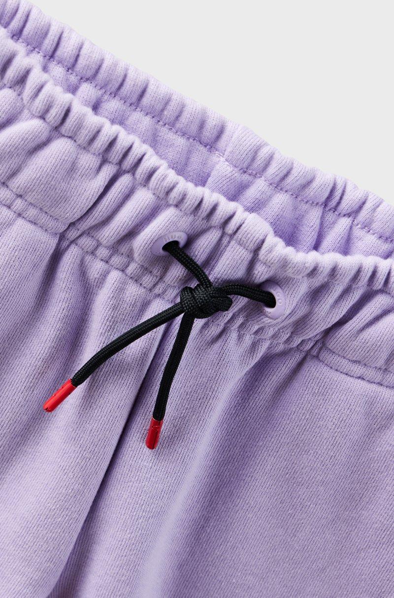 Hugo Boss Pantalones De Chándal De Algodón Para Niños Con Logo Estilo Rotulador