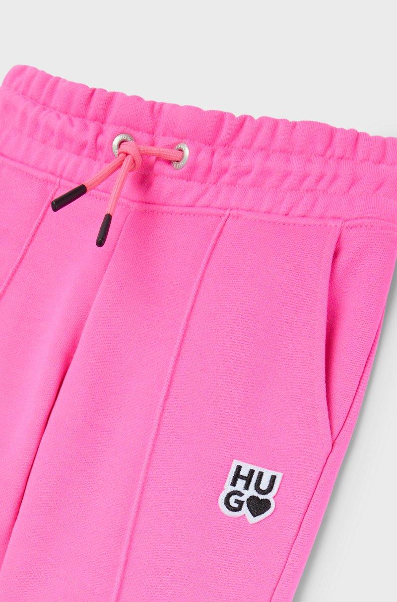 Hugo Boss Pantalones De Chándal De Forro Polar Para Niños Con Detalles De Logo