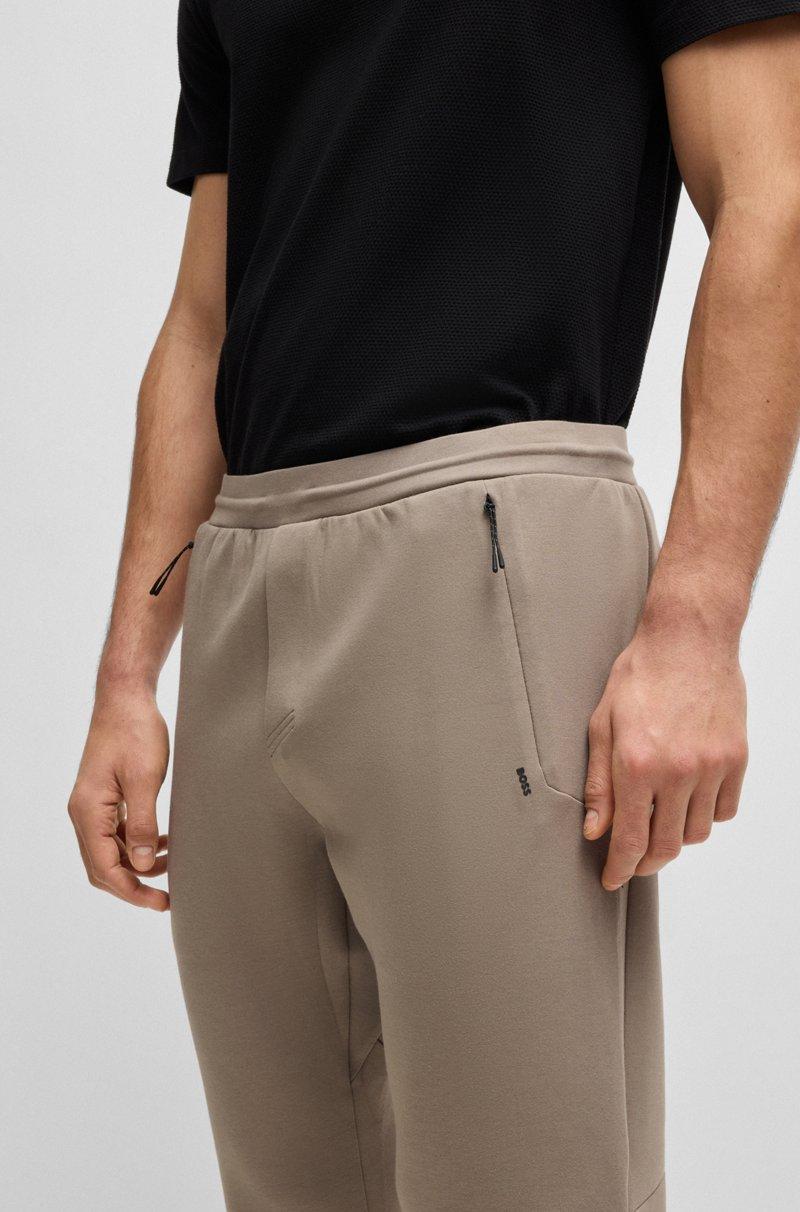 Hugo Boss Pantalones De Chándal Elásticos Con Orificios Cortados A Láser