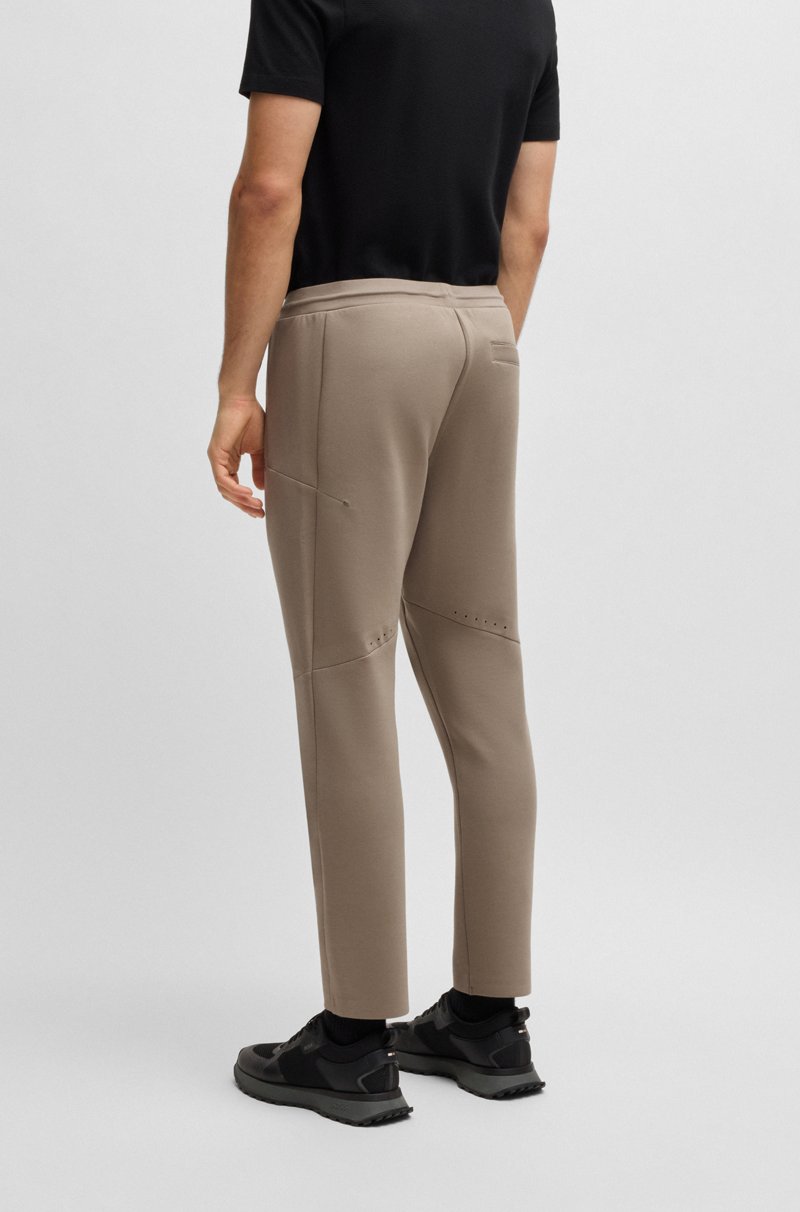 Hugo Boss Pantalones De Chándal Elásticos Con Orificios Cortados A Láser