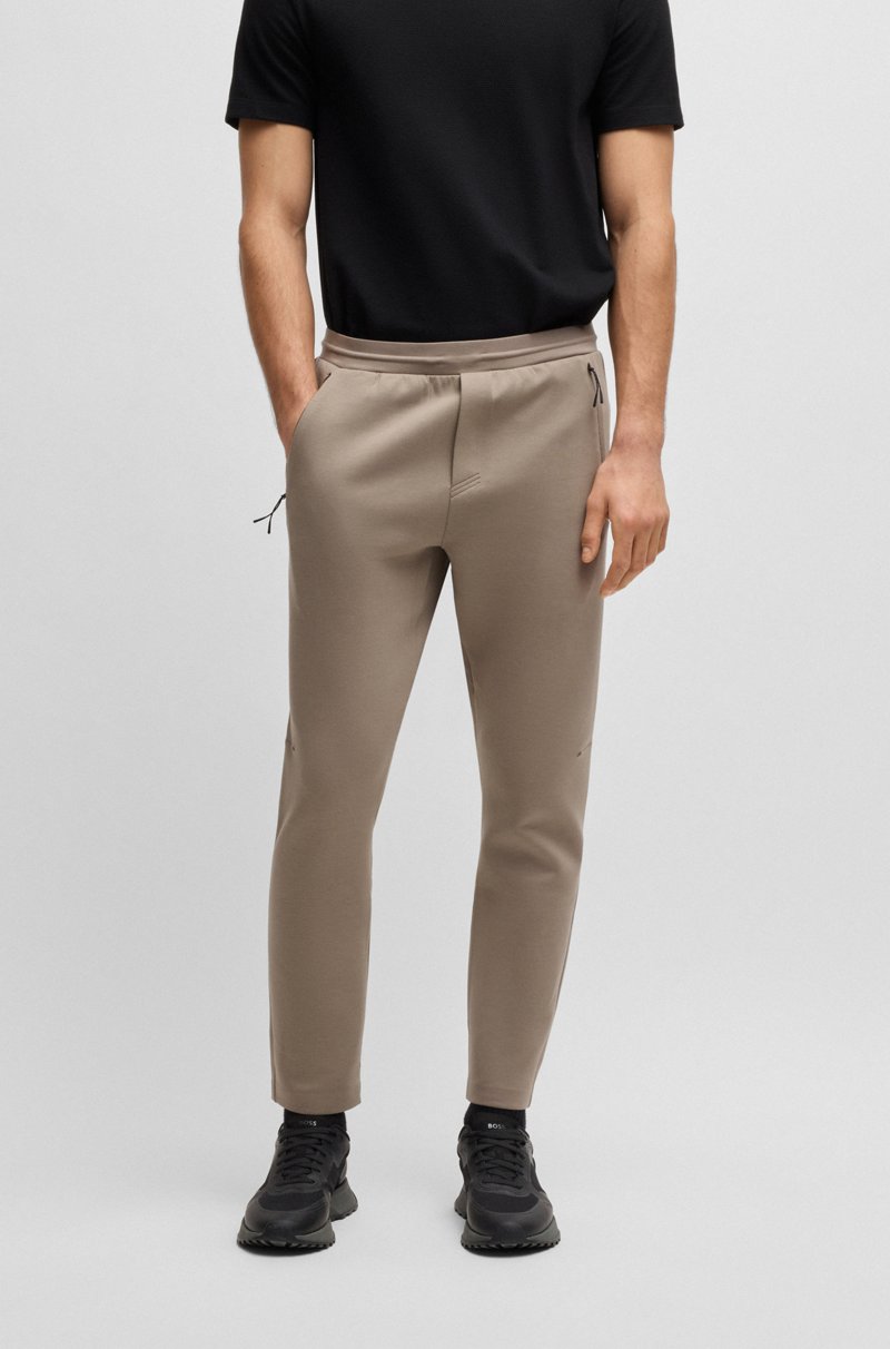 Hugo Boss Pantalones De Chándal Elásticos Con Orificios Cortados A Láser