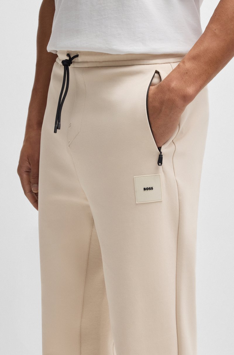 Hugo Boss Pantalones De Chándal En Algodón Elástico