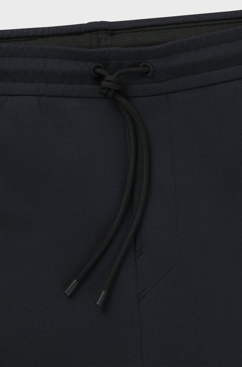 Hugo Boss Pantalones De Chándal En Algodón Elástico Con Parche De Logo