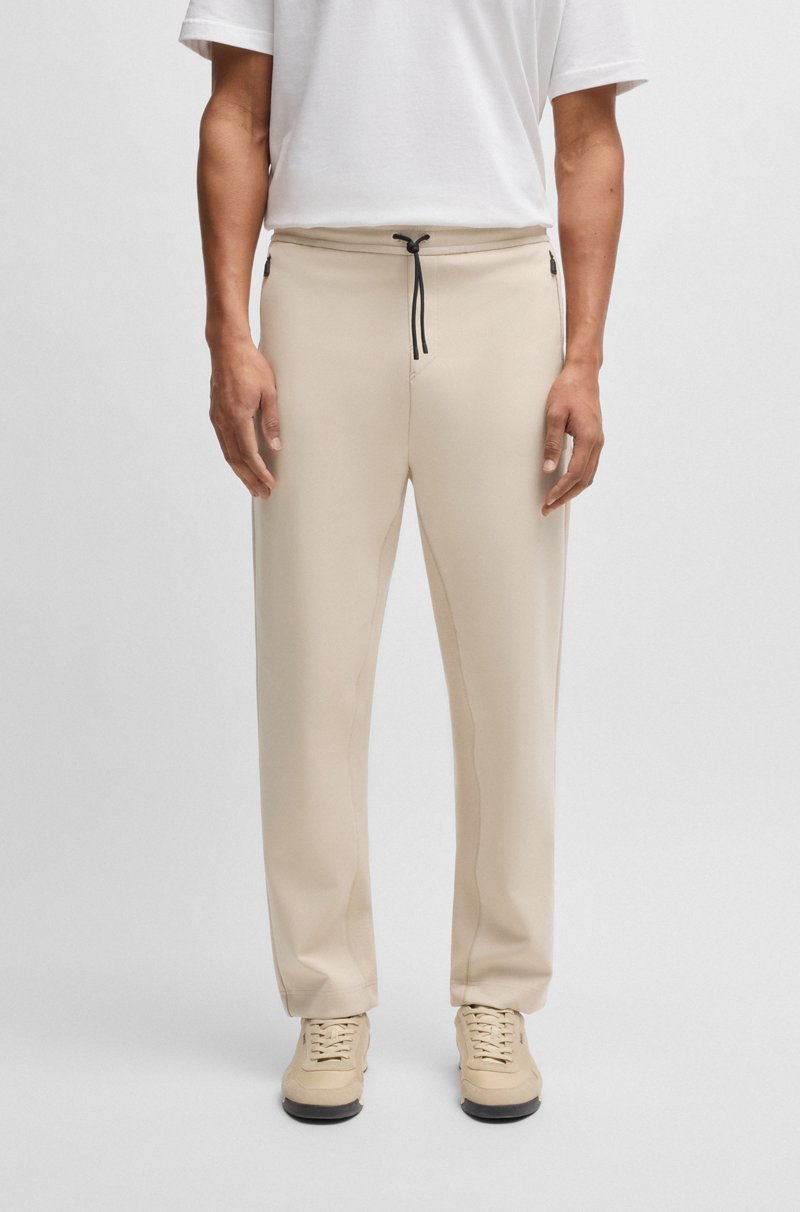 Hugo Boss Pantalones De Chándal En Algodón Elástico