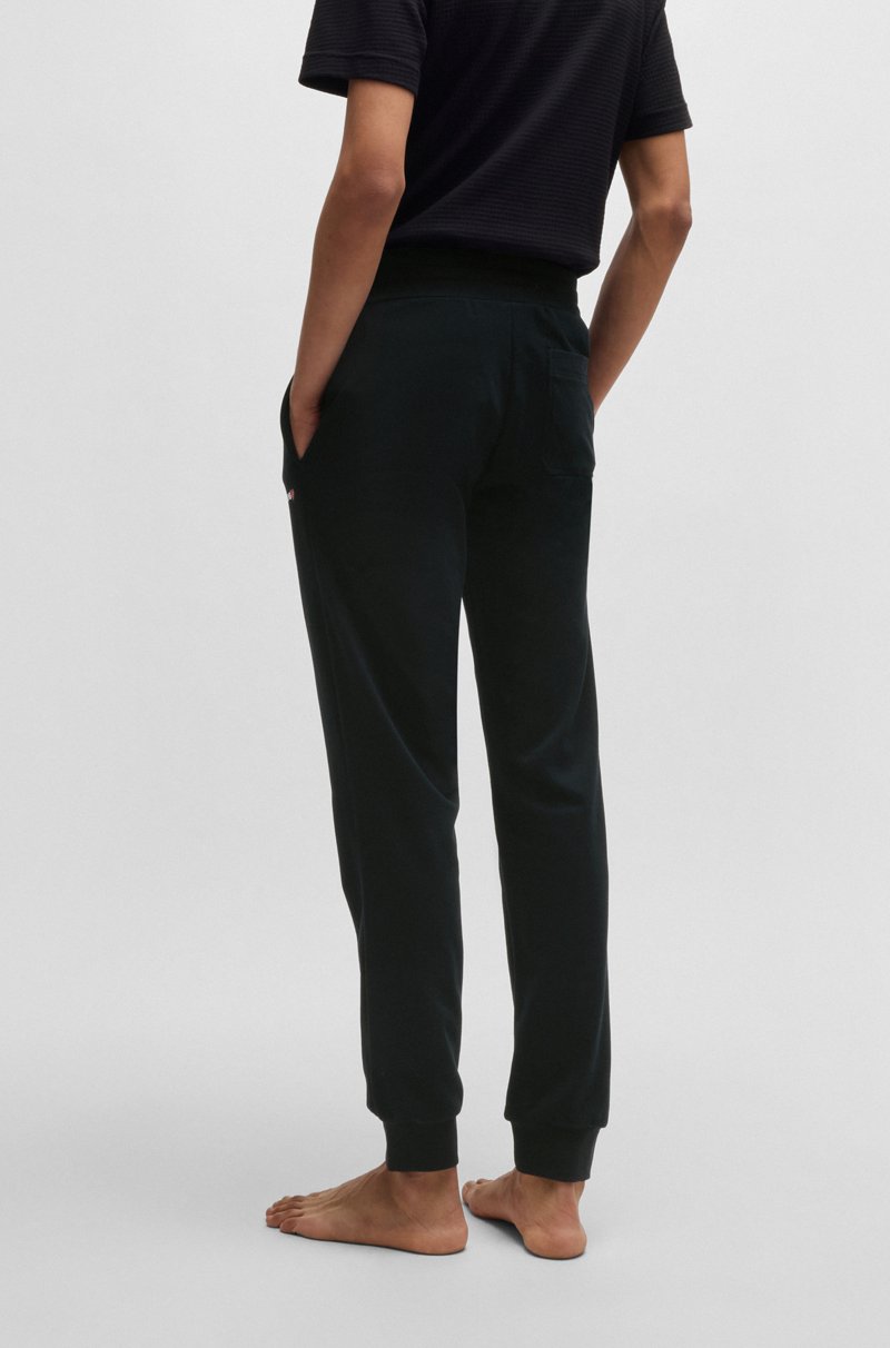 Hugo Boss Pantalones De Chándal En Mezcla De Algodón Con Logo De Corazón