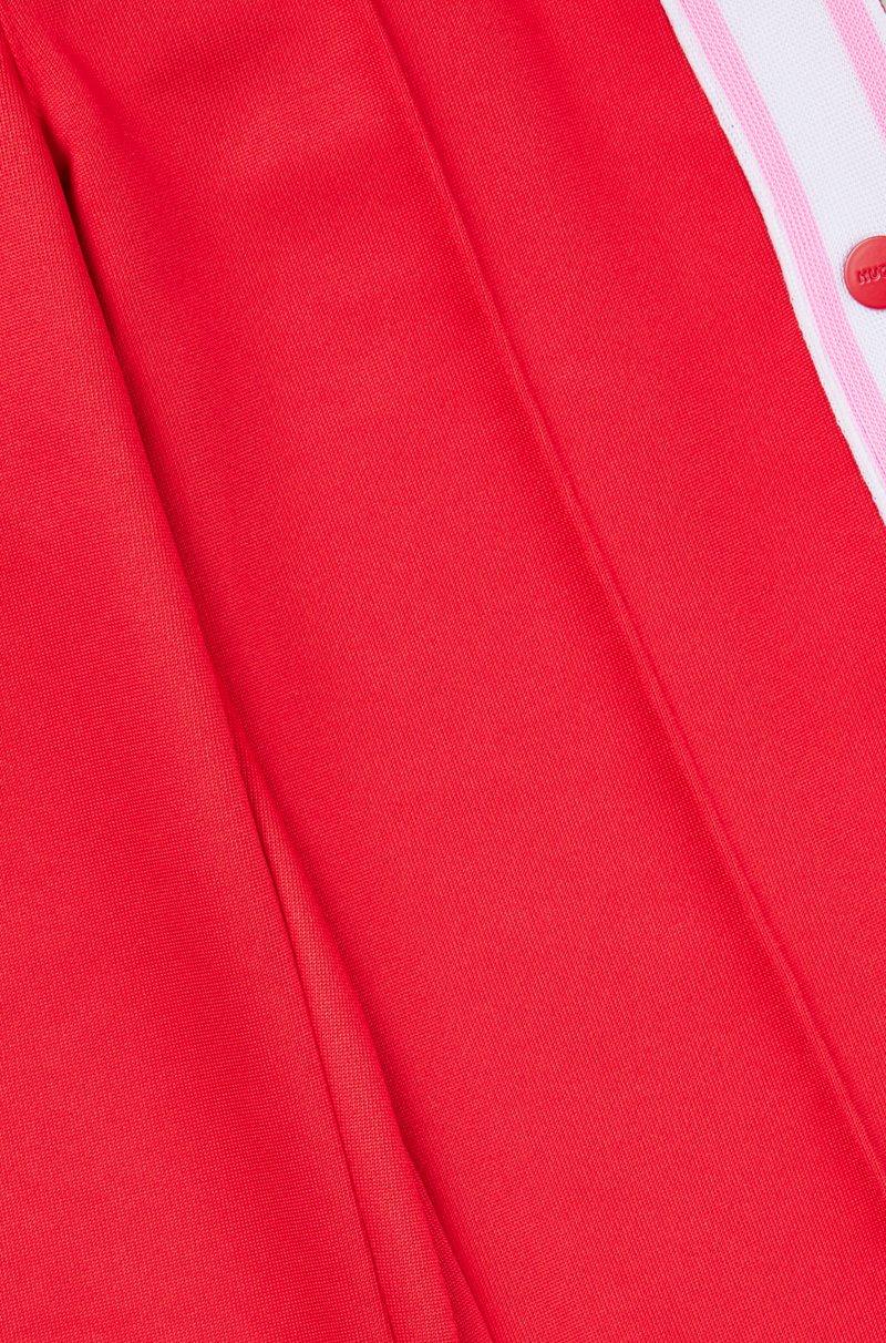 Hugo Boss Pantalones De Chándal Para Niños Con Botones Automáticos En Las Costuras Laterales