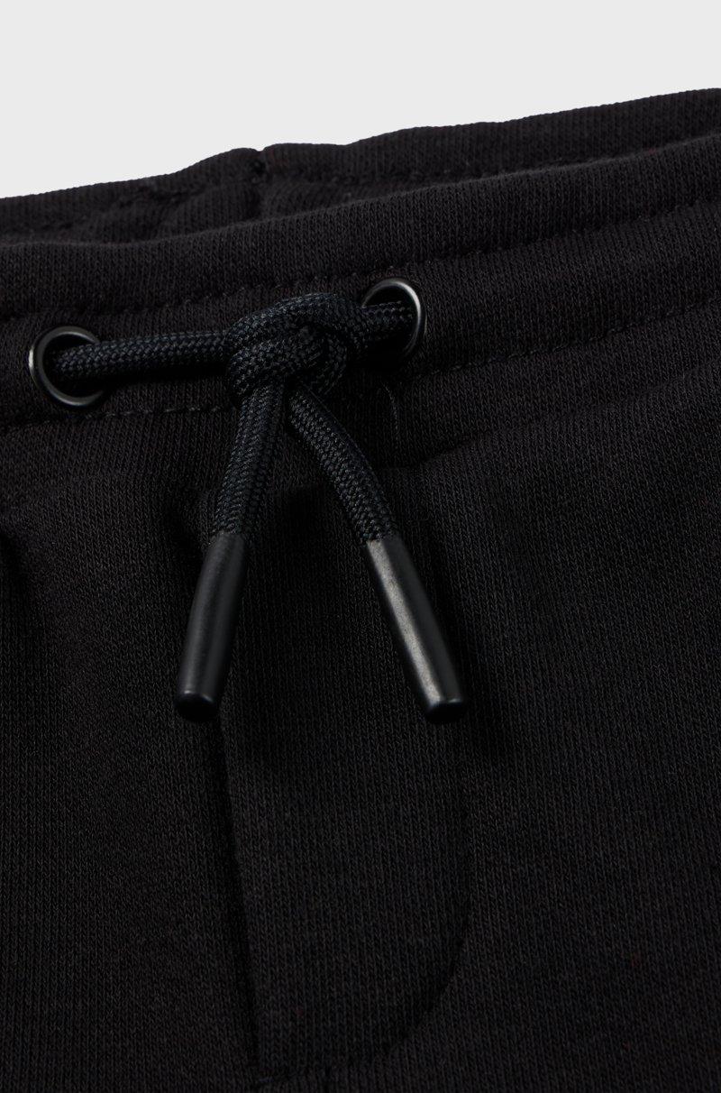 Hugo Boss Pantalones De Chándal Para Niños De Algodón Con Apliques De Monogramas