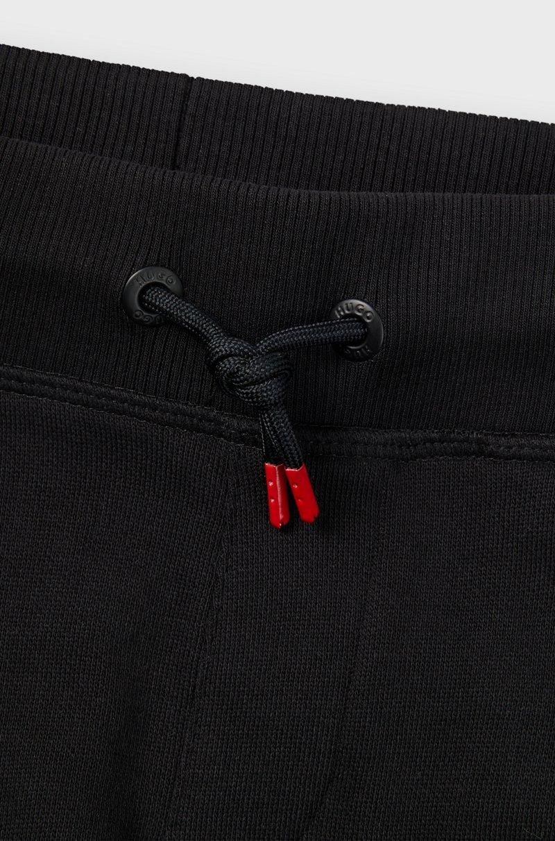 Hugo Boss Pantalones De Chándal Para Niños En Algodón Con Estampado De Logo