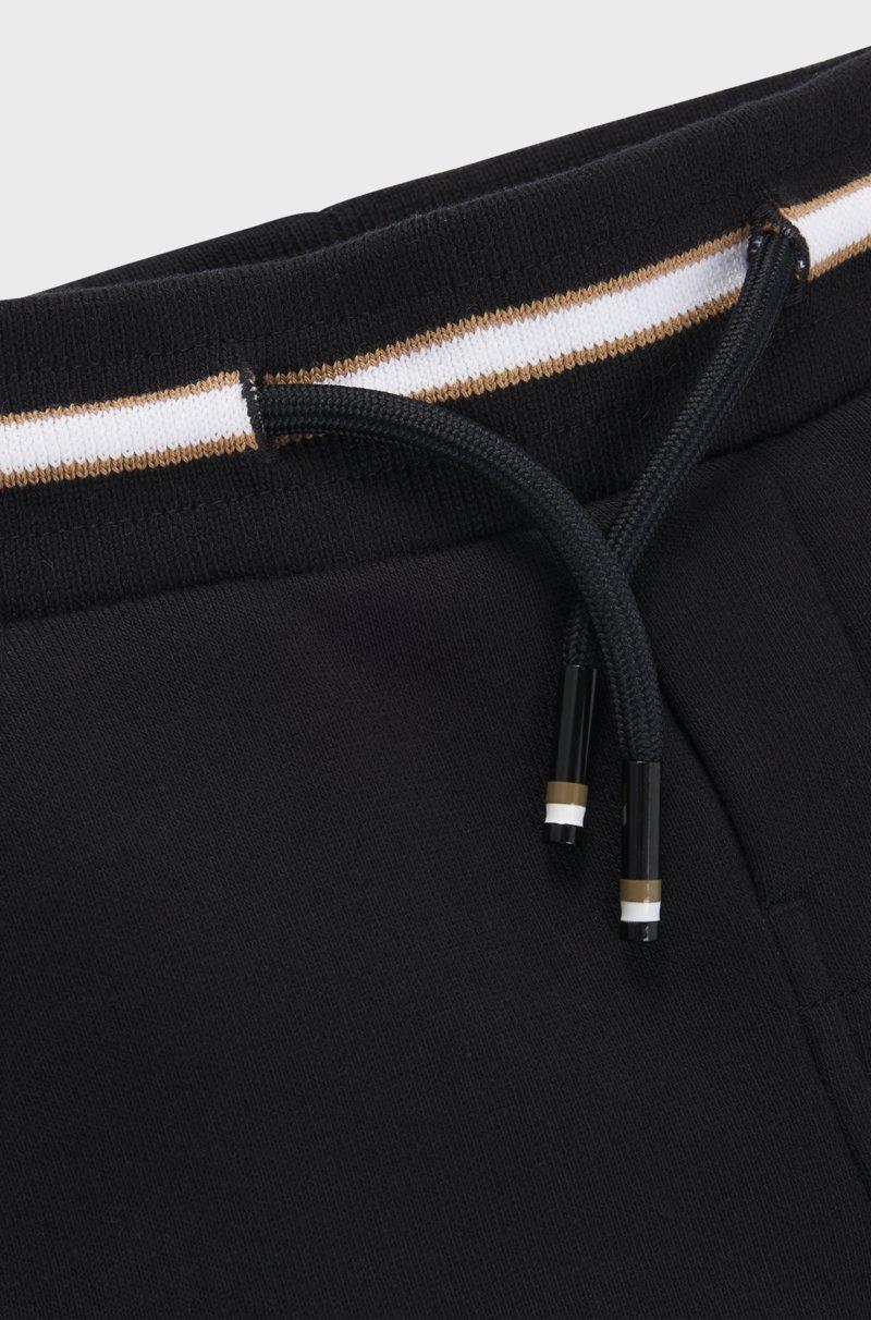 Hugo Boss Pantalones De Chándal Para Niños En Algodón Con Logo Estampado