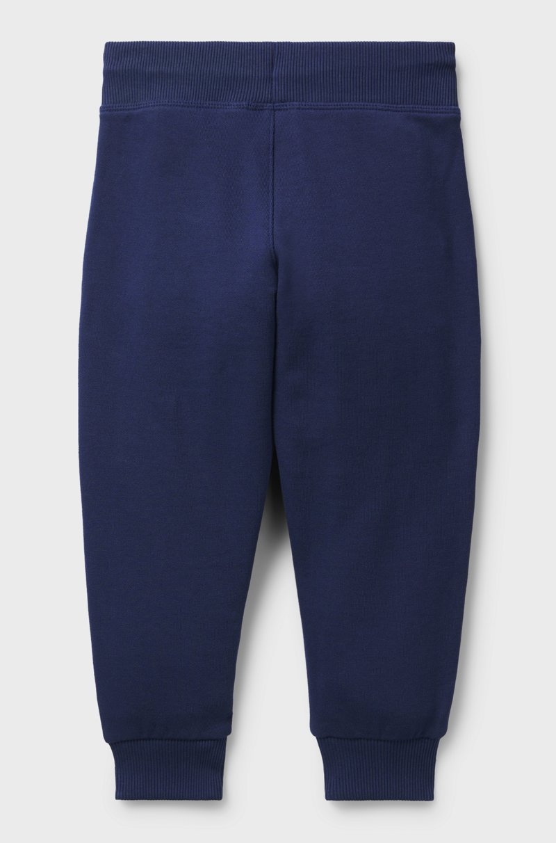 Hugo Boss Pantalones De Chándal Para Niños En Algodón Con Ribetes Y Logo