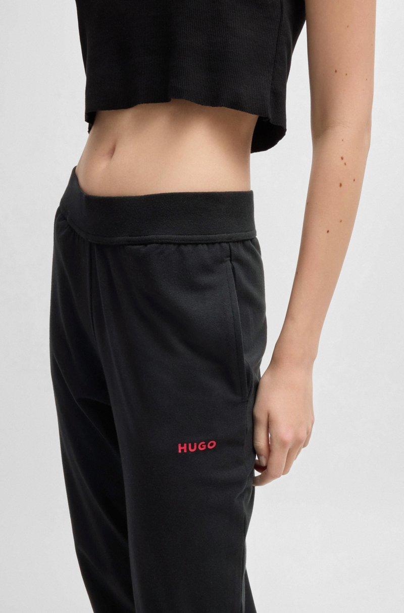 Hugo Boss Pantalones De Chándal Relaxed Fit Con Logo Estampado