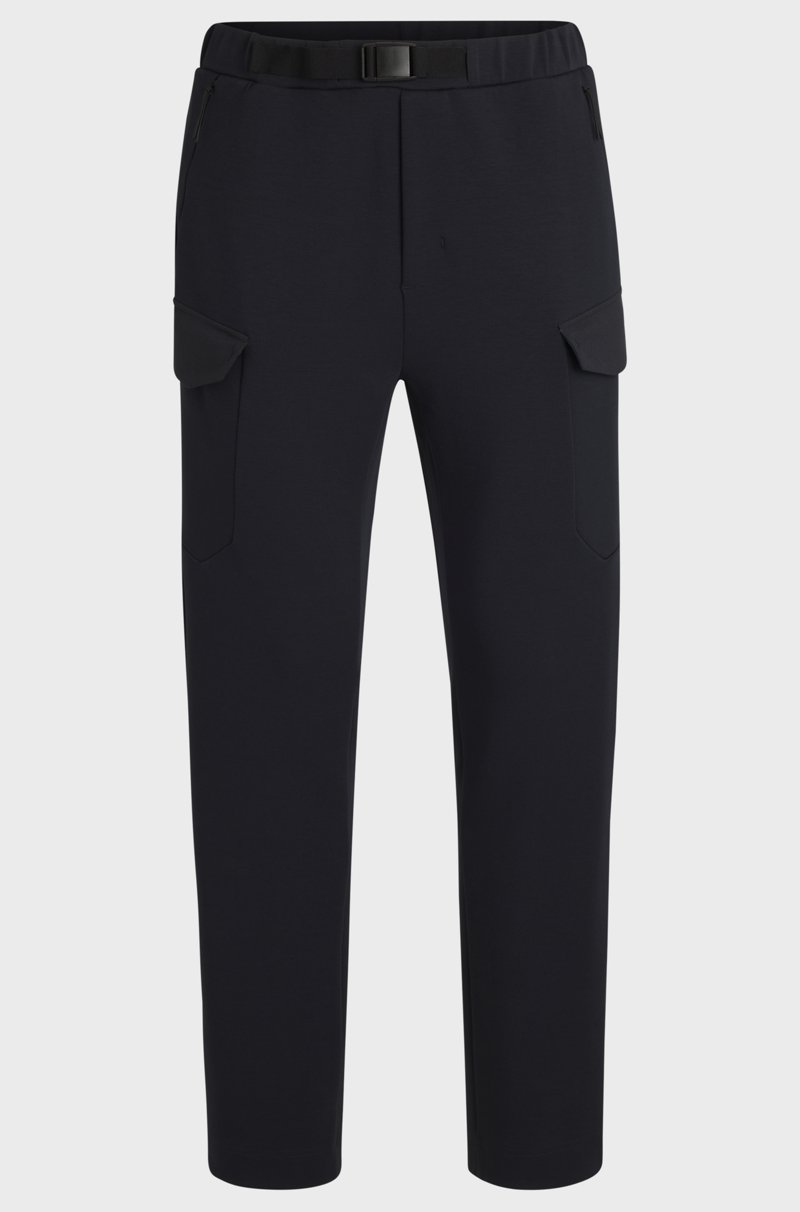 Hugo Boss Pantalones De Chándal Superelásticos Con Paneles De Arpillera