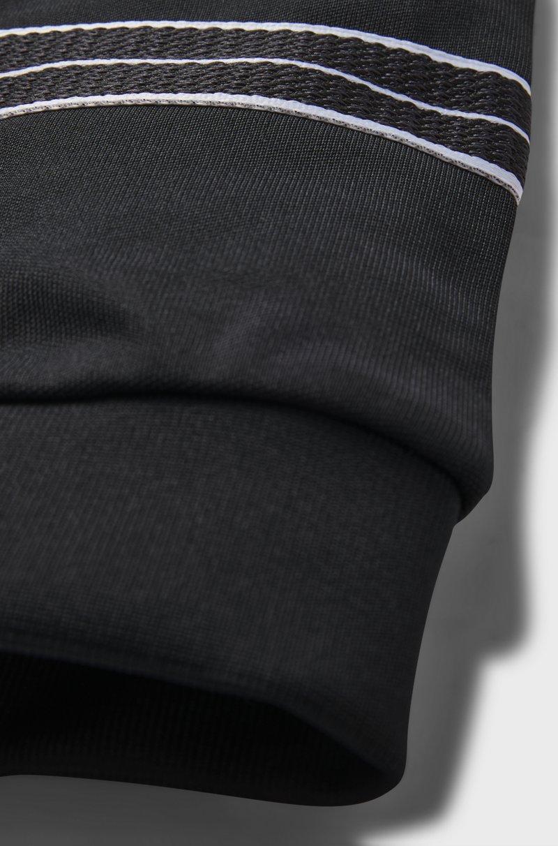 Hugo Boss Pantalones De Chándal Tapered Fit Para Niños Con Ribetes De Espiga