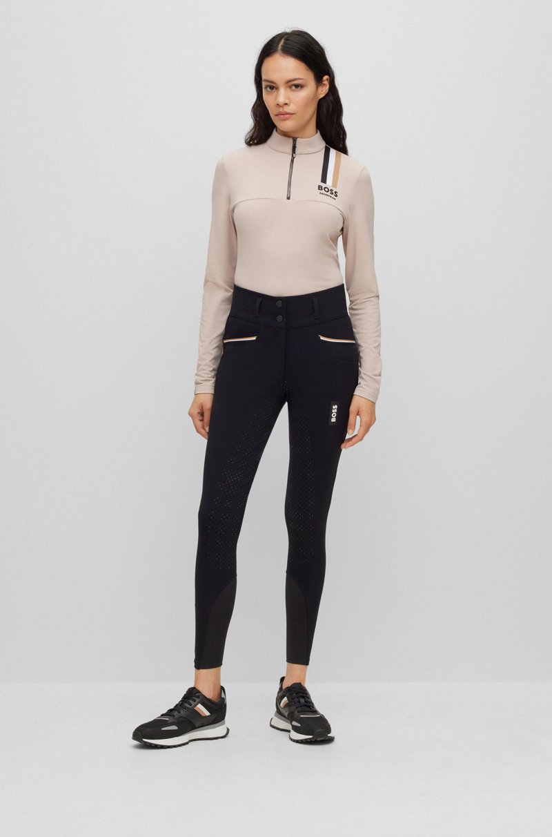 Hugo Boss Pantalones De Equitación De Material Superelástico Con Agarre Integral