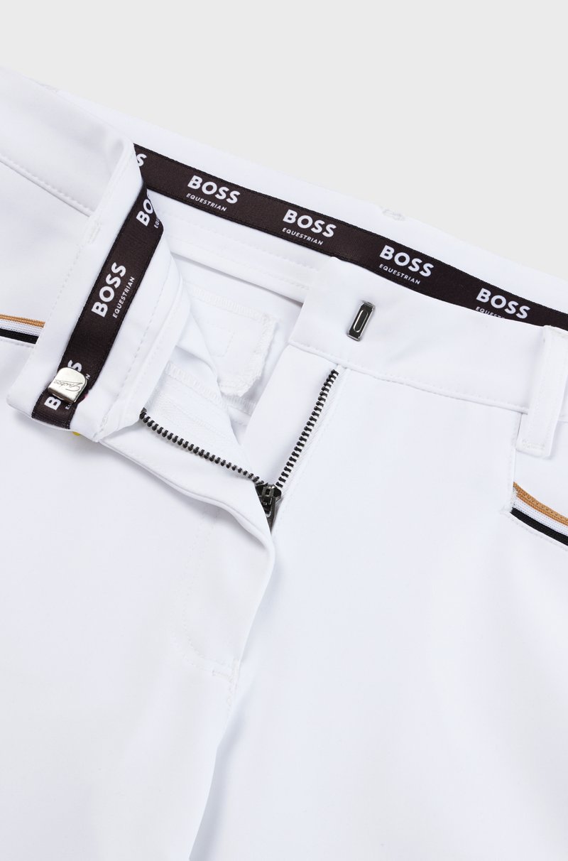 Hugo Boss Pantalones De Equitación De Material Superelástico Con Agarre Especial En Las Rodillas