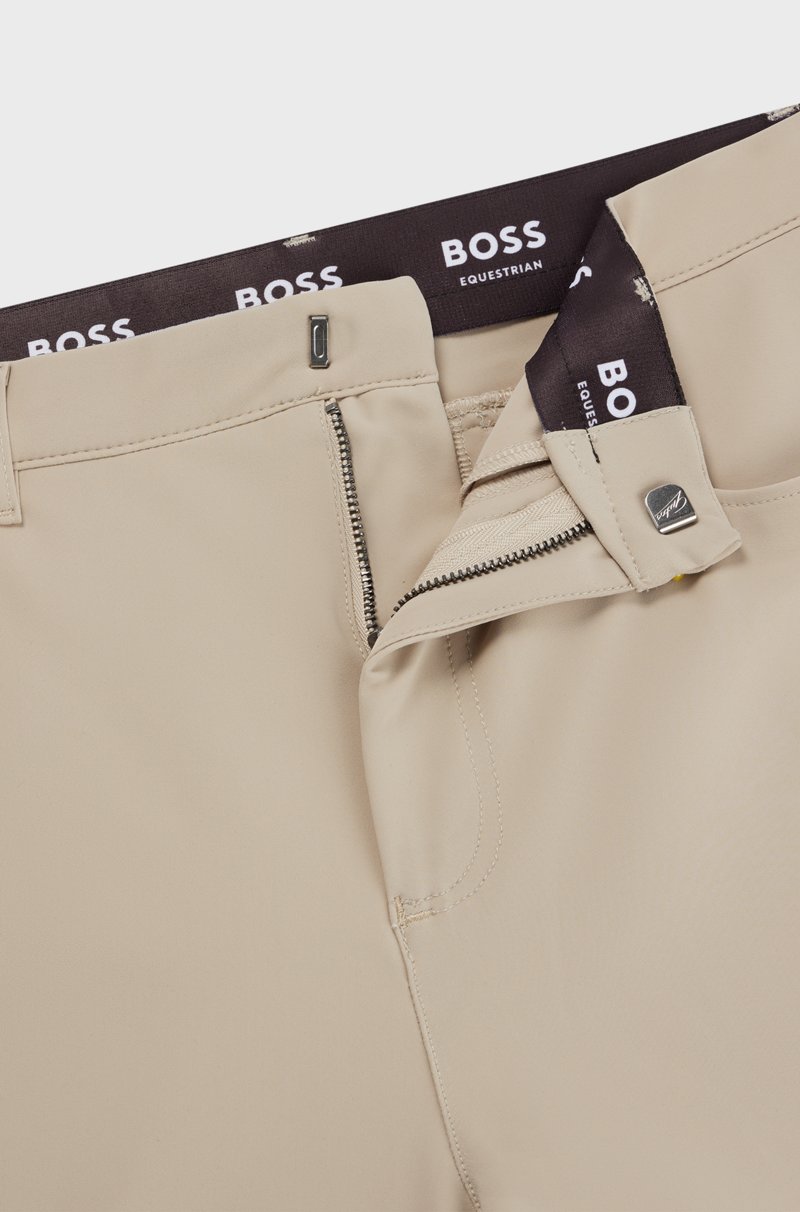 Hugo Boss Pantalones De Equitación De Material Superelástico Con Agarre Especial En Las Rodillas
