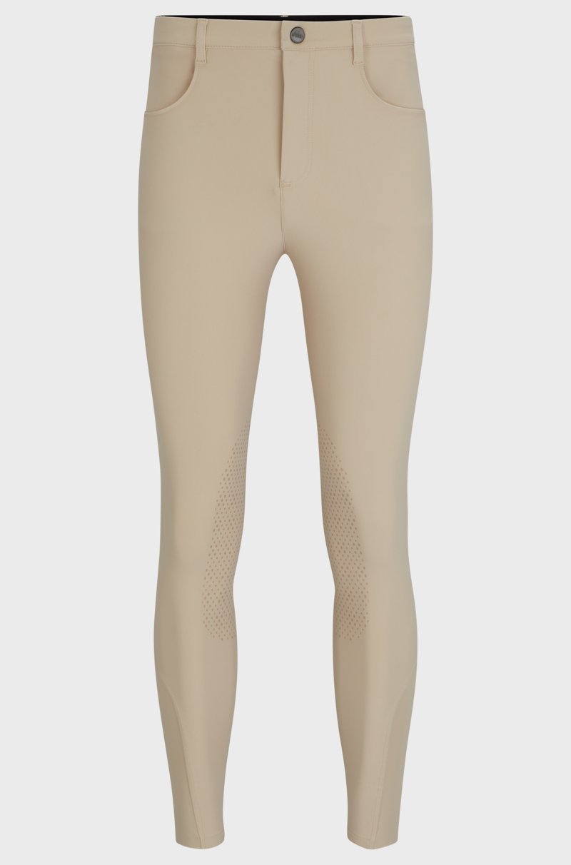 Hugo Boss Pantalones de equitación de material superelástico con agarre especial en las rodillas