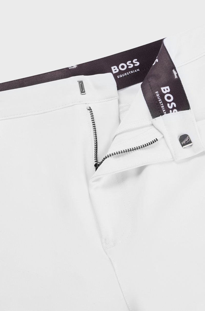 Hugo Boss Pantalones De Equitación De Material Superelástico Con Agarre Especial En Las Rodillas