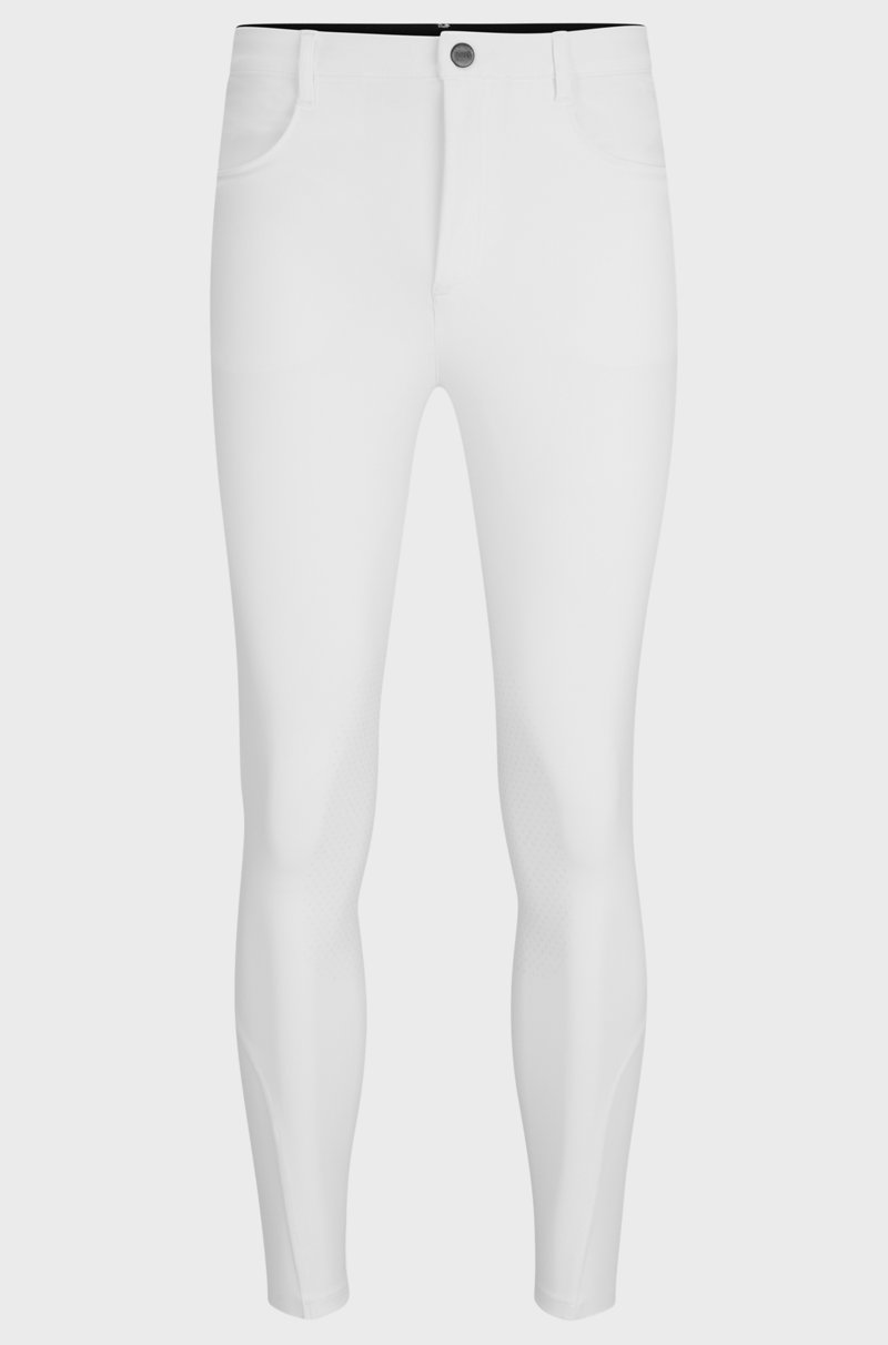 Hugo Boss Pantalones de equitación de material superelástico con agarre especial en las rodillas