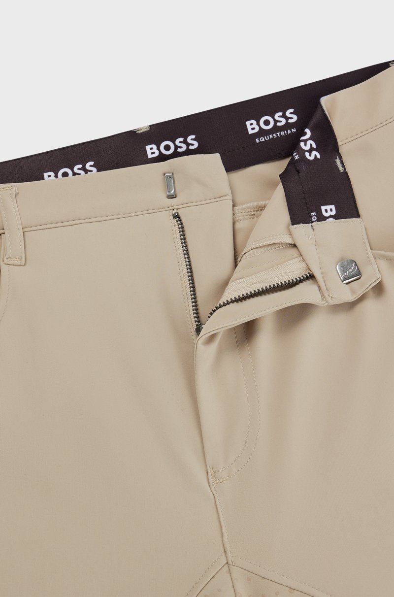 Hugo Boss Pantalones De Equitación De Material Superelástico Con Agarre Integral