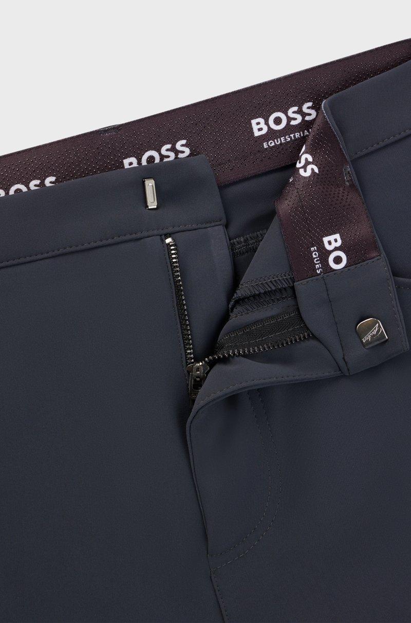 Hugo Boss Pantalones De Equitación De Material Superelástico Con Agarre En Las Rodillas