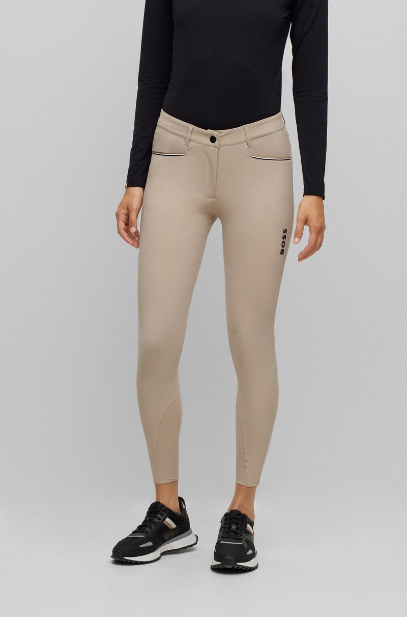 Hugo Boss Pantalones De Equitación De Material Superelástico Con Agarre Integral