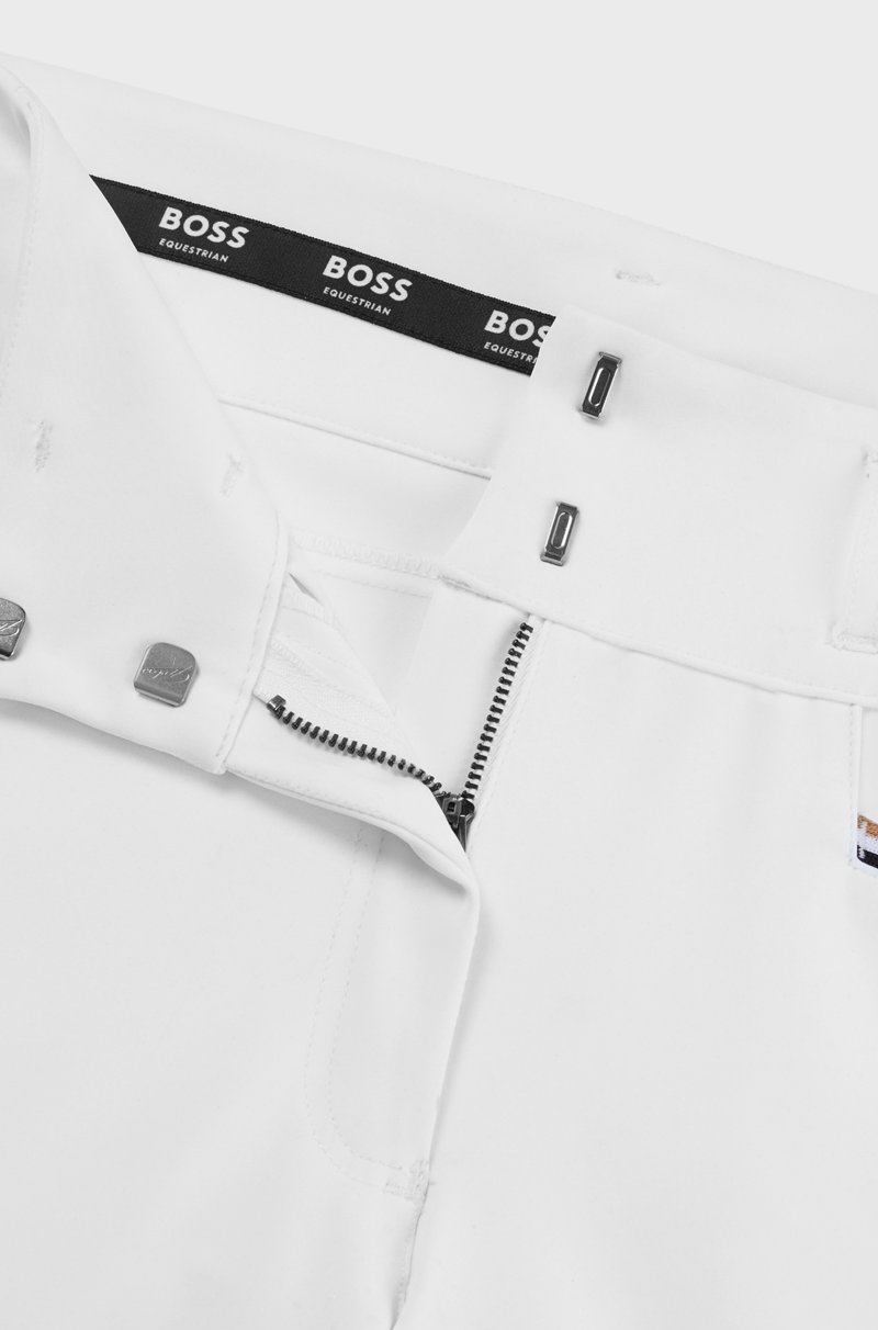 Hugo Boss Pantalones De Equitación De Material Superelástico Con Agarre Integral