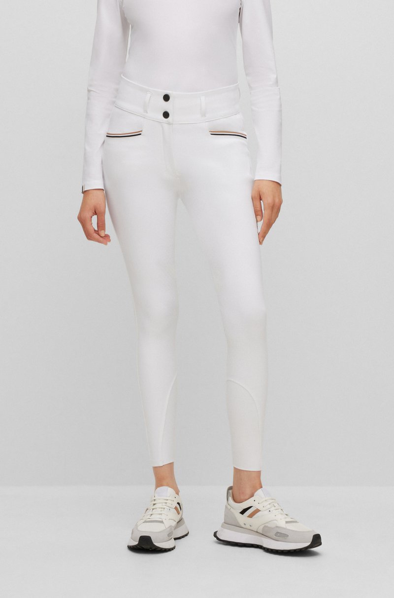 Hugo Boss Pantalones De Equitación De Material Superelástico Con Agarre Integral