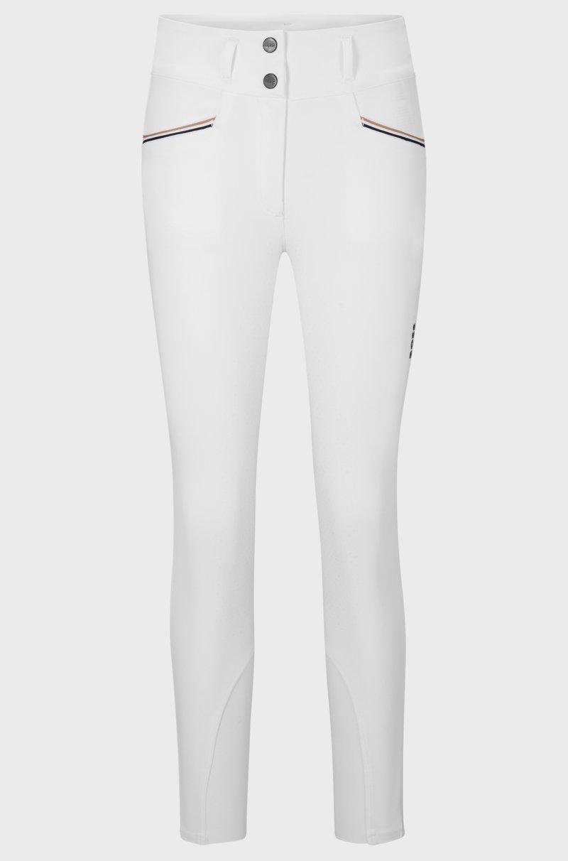 Hugo Boss Pantalones de equitación de material superelástico con agarre integral
