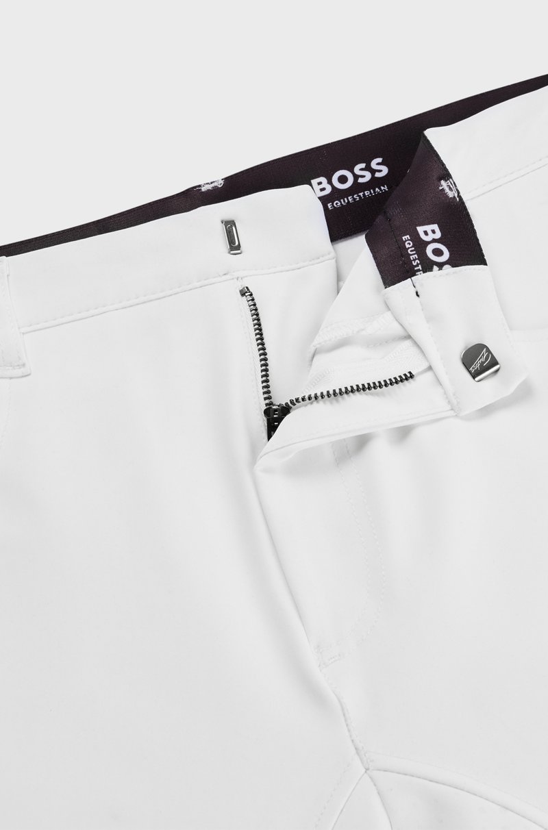 Hugo Boss Pantalones De Equitación De Material Superelástico Con Agarre Integral
