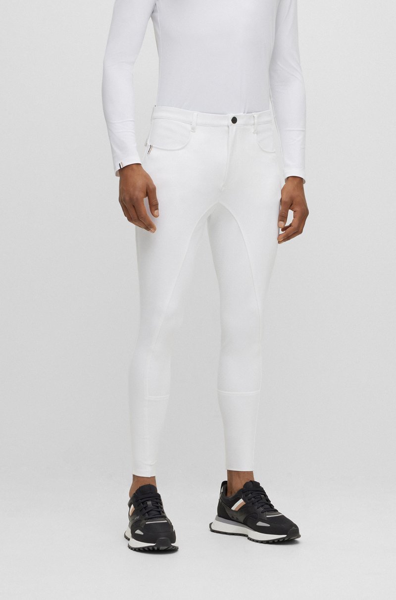 Hugo Boss Pantalones De Equitación De Material Superelástico Con Agarre Integral