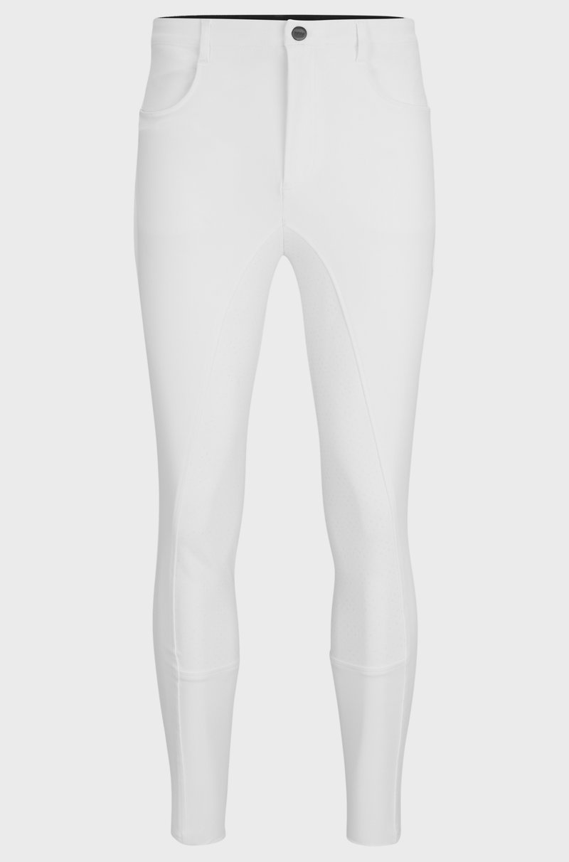 Hugo Boss Pantalones de equitación de material superelástico con agarre integral