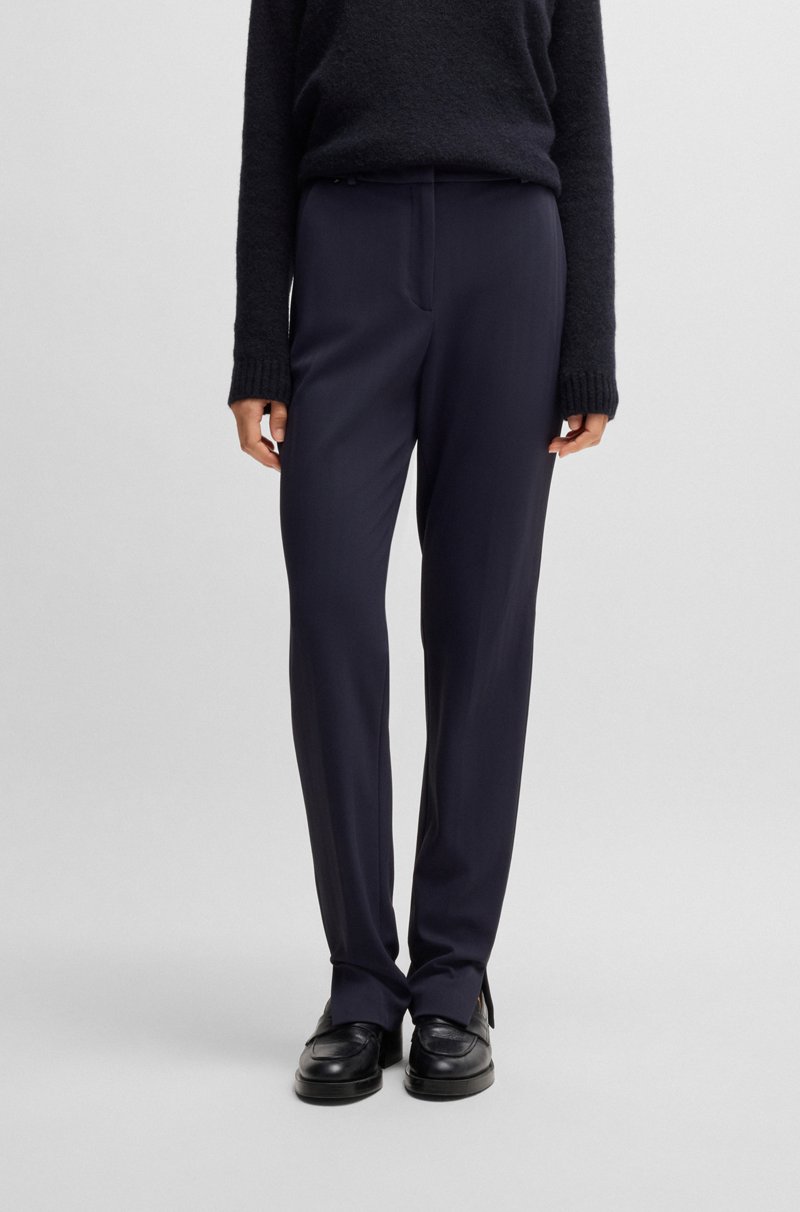 Hugo Boss Pantalones Dressletic slim fit en tejido elástico