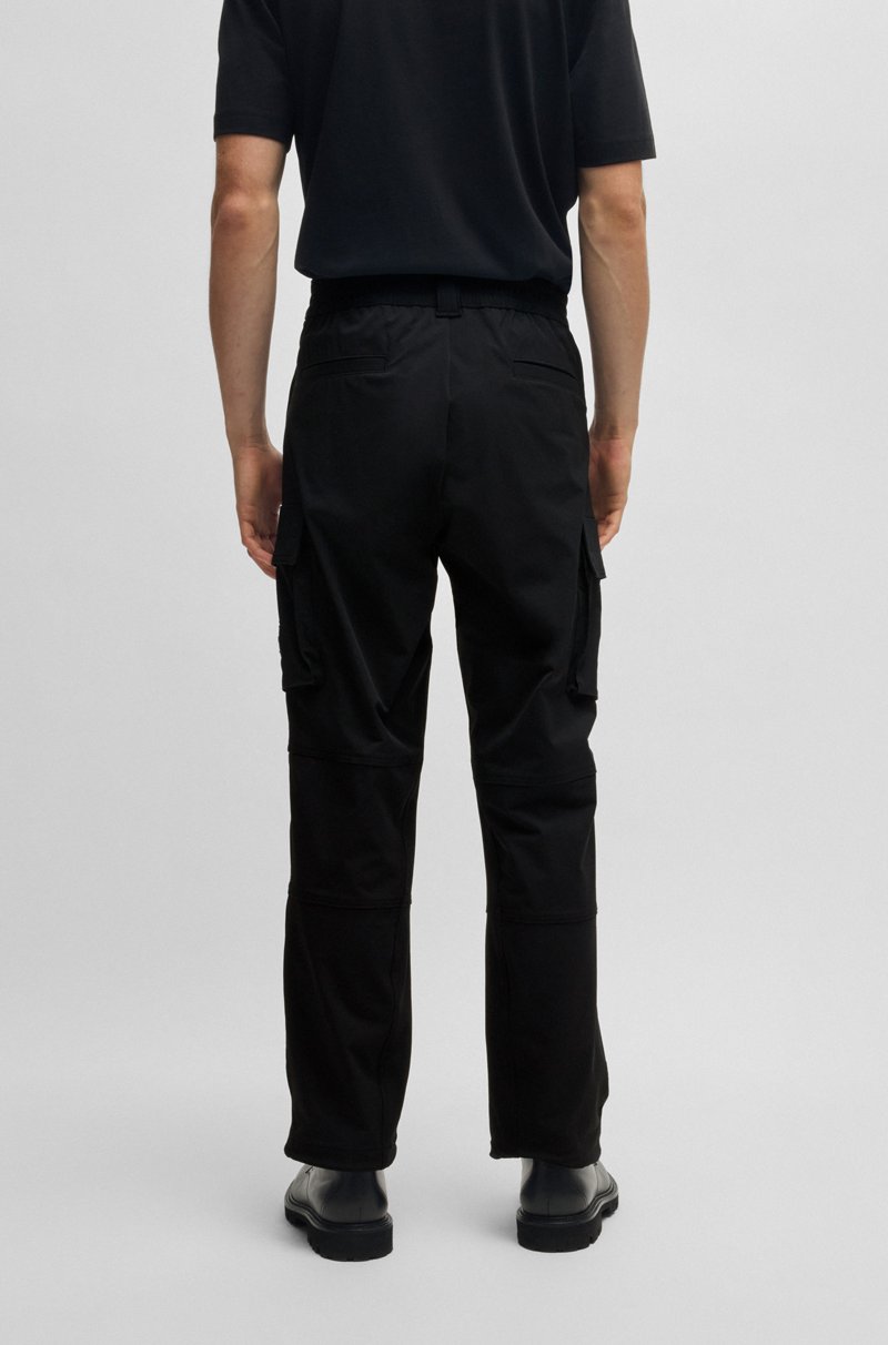 Hugo Boss Pantalones Estilo Cargo Relaxed Fit De Tejido Elástico