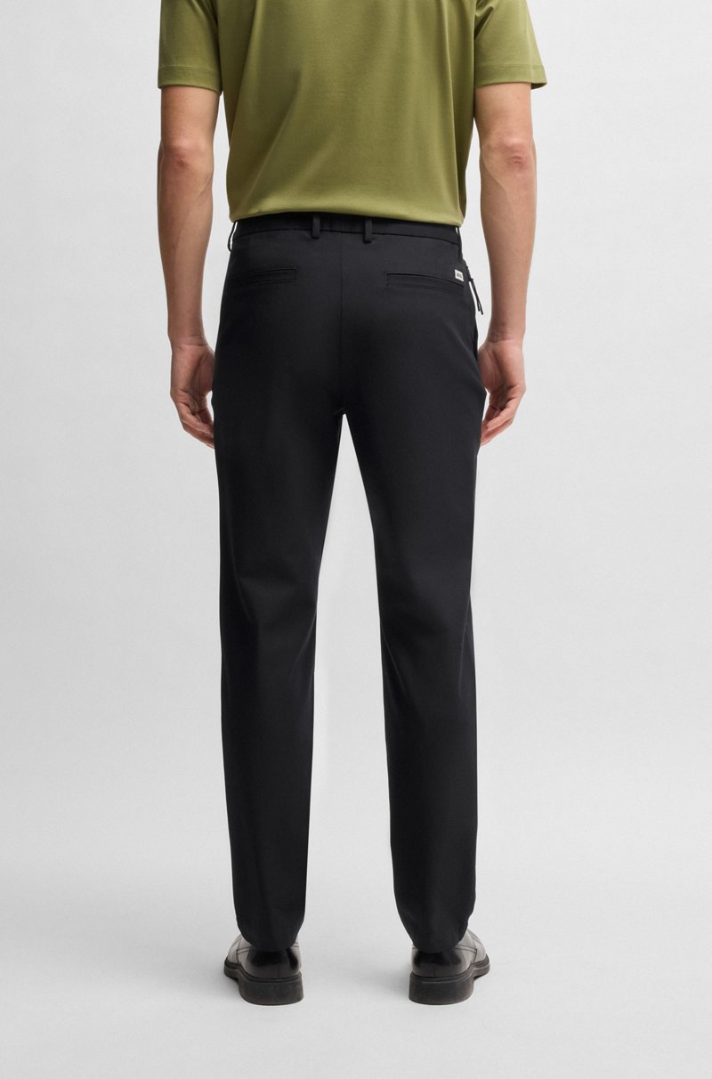 Hugo Boss Pantalones Modern Fit De Algodón Elástico