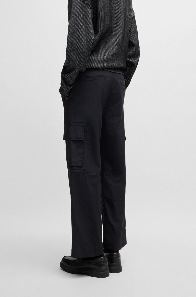 Hugo Boss Pantalones Regular Fit De Popelín Repelente Al Agua